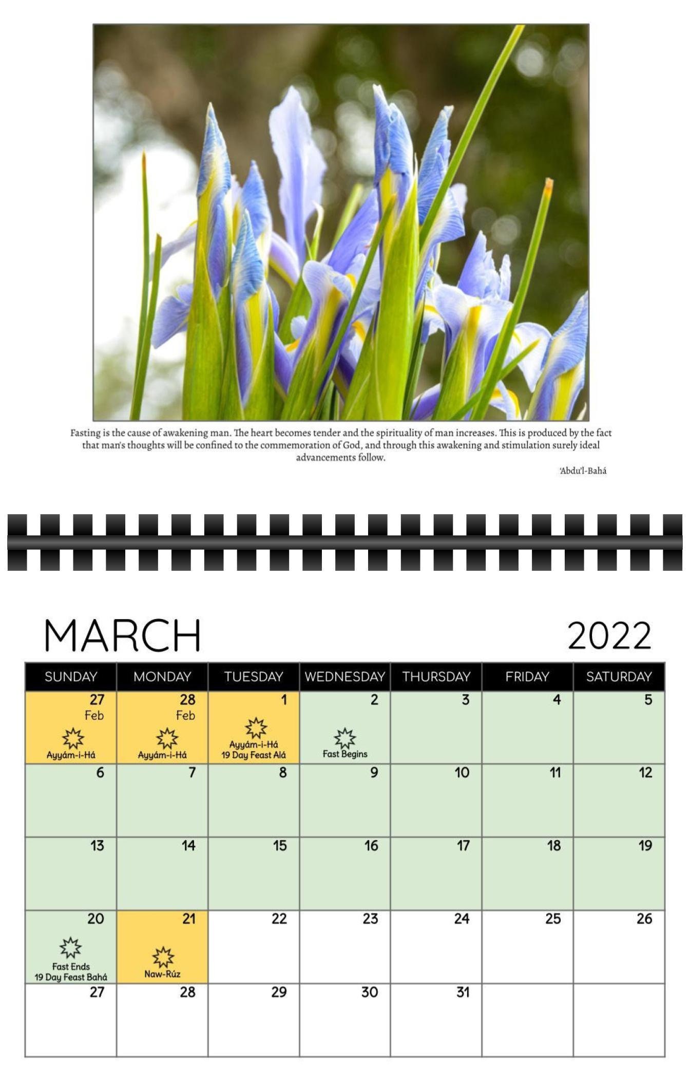 2022-2023-ayy-m-i-h-baha-i-calendar-white-etsy-australia