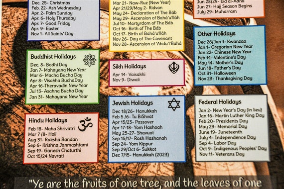 interfaith-calendar-2023-8x8-laminated-etsy