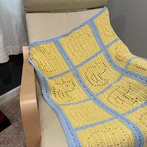 Crochet Duck Baby Blanket