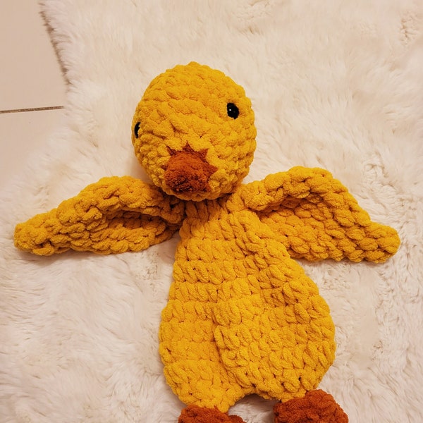 Prêt-à-partir Pâques CeeCee Douillette bébé canard Snuggle Buddy lovey Cuddle Snuggle