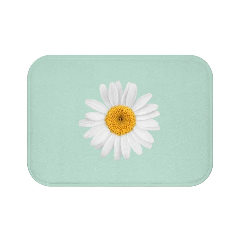 Daisy Bathroom Decor Etsy