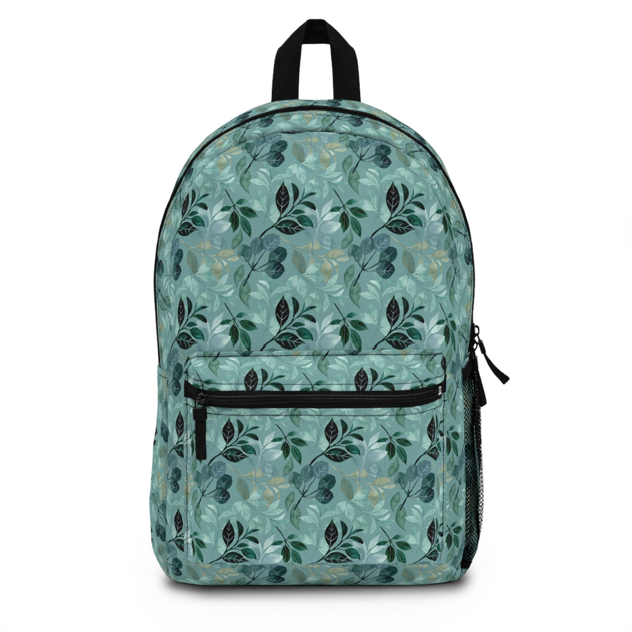 Teal Women’s Backpack with Patterned Strap Llbean teal floral backpack L.L. Bean | Mercari main image 2