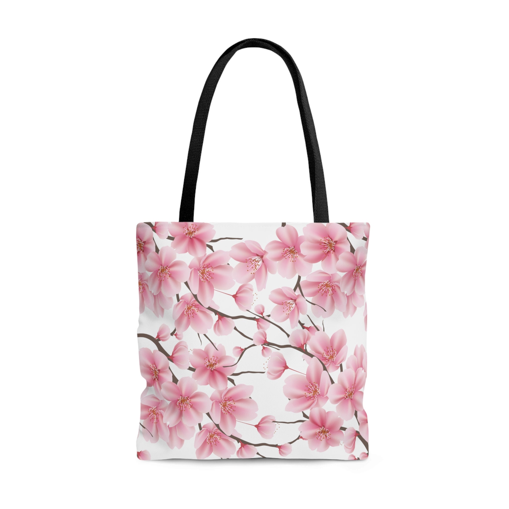 Cherry Blossoms Blue Insulated Bag, Shop