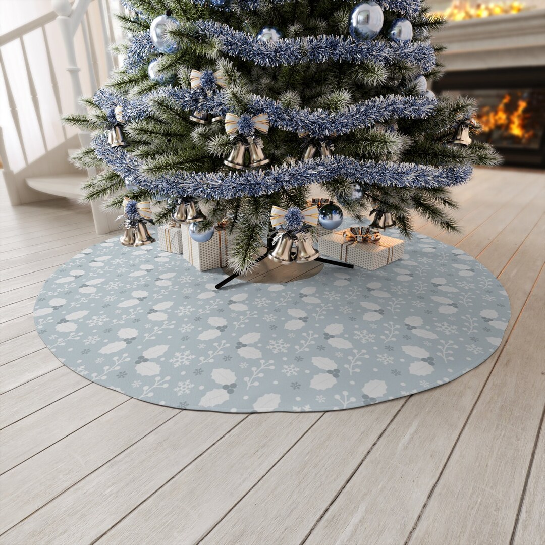Kerstboom rok blauwe boom rok kerstboom rok winter decor Etsy België
