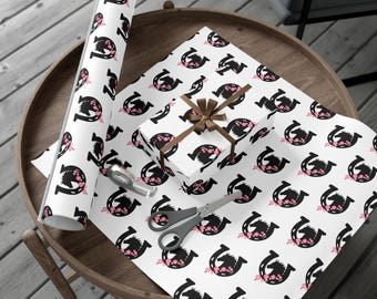 Horse Gift Wrap, Horseshoe Wrapping Paper, Horse Wrapping Paper, Equestrian Gift Wrap, Horse Lover Gifts, Horse Christmas Gift Wrap
