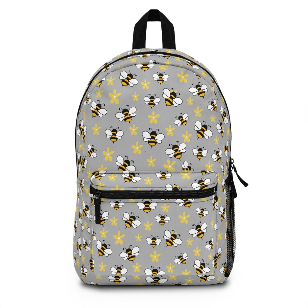 Bee Backpack Honey Bee Bag Bee School Bag Honey Bee Gifts Etsy