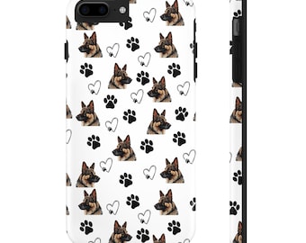German Shepherd Phone Case, German Shepherd Gifts, Gift For Dog Lover, Pet Iphone Case, German Shepherd Print, Girls Dog Iphone Case