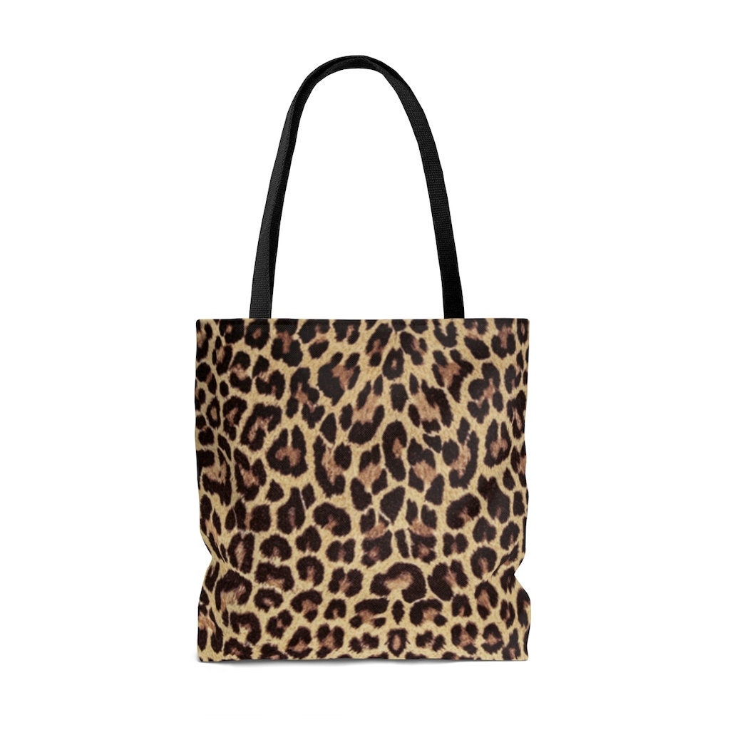 Leopard Print Animal Tote Bag