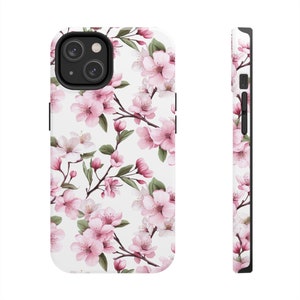 Cherry Blossom Phone Case, Pink Iphone Case, Iphone 14 Pro Max Case, Floral Iphone Case, Cherry Blossom Gift, Cherry Iphone Case