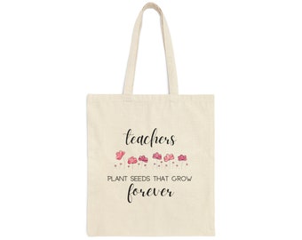 Lehrer Geschenk, Lehrer Tasche, Lehrer Blumen Tasche, Ende des Jahres Lehrer Geschenk, Grundschullehrer Geschenk, Mittelschule Lehrer Geschenk