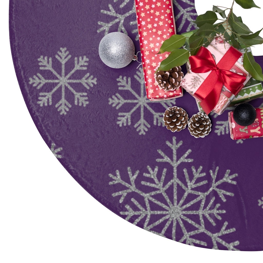 Purple skirt for tree sales