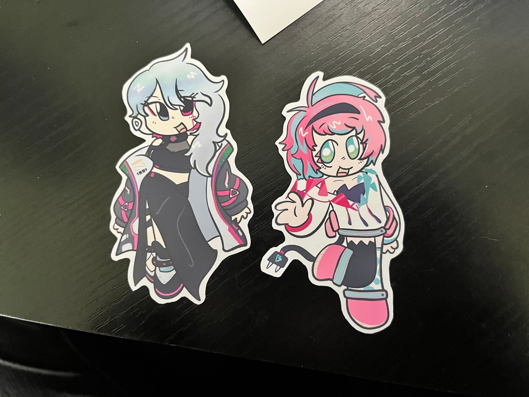 Leyla Dorothy Stickers music Diver Tetote X Connect Etsy