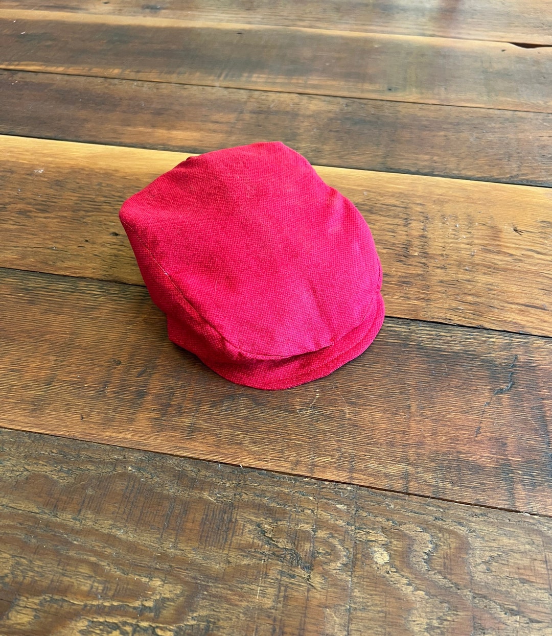 Christmas Red Newsboy Cap Christmas Red Cap Newsie Cap Etsy