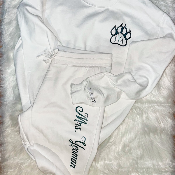 Bridal Sweatsuits Etsy
