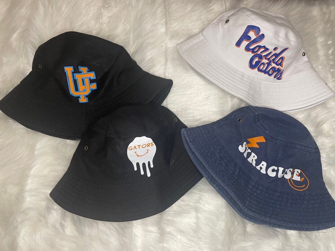 College Bucket Hats Etsy
