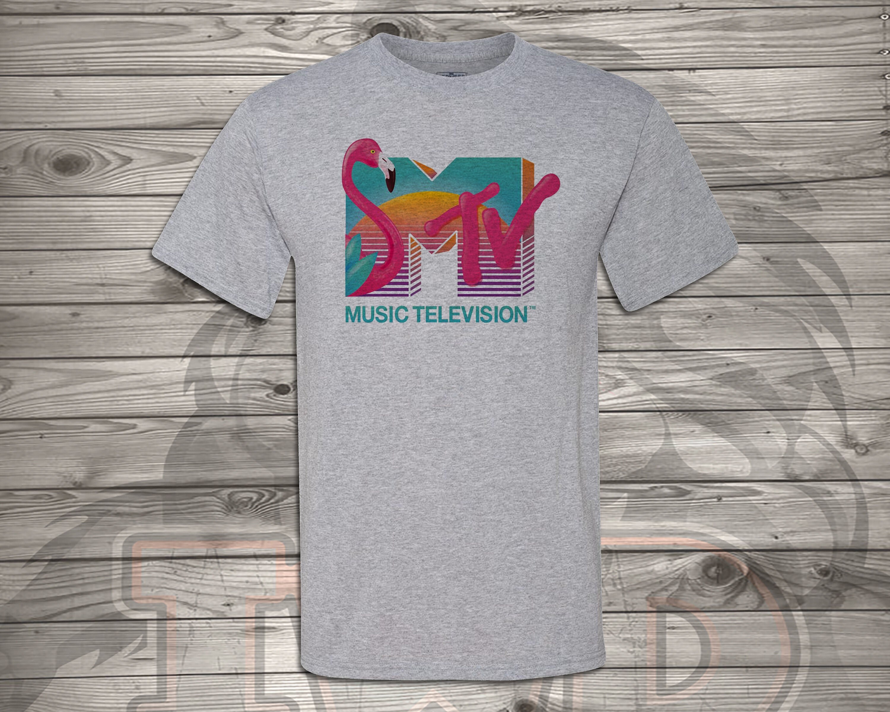 MTV Logo Music Television Flamingo Logo 