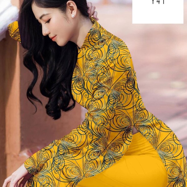 Ao Dai Pattern - Etsy