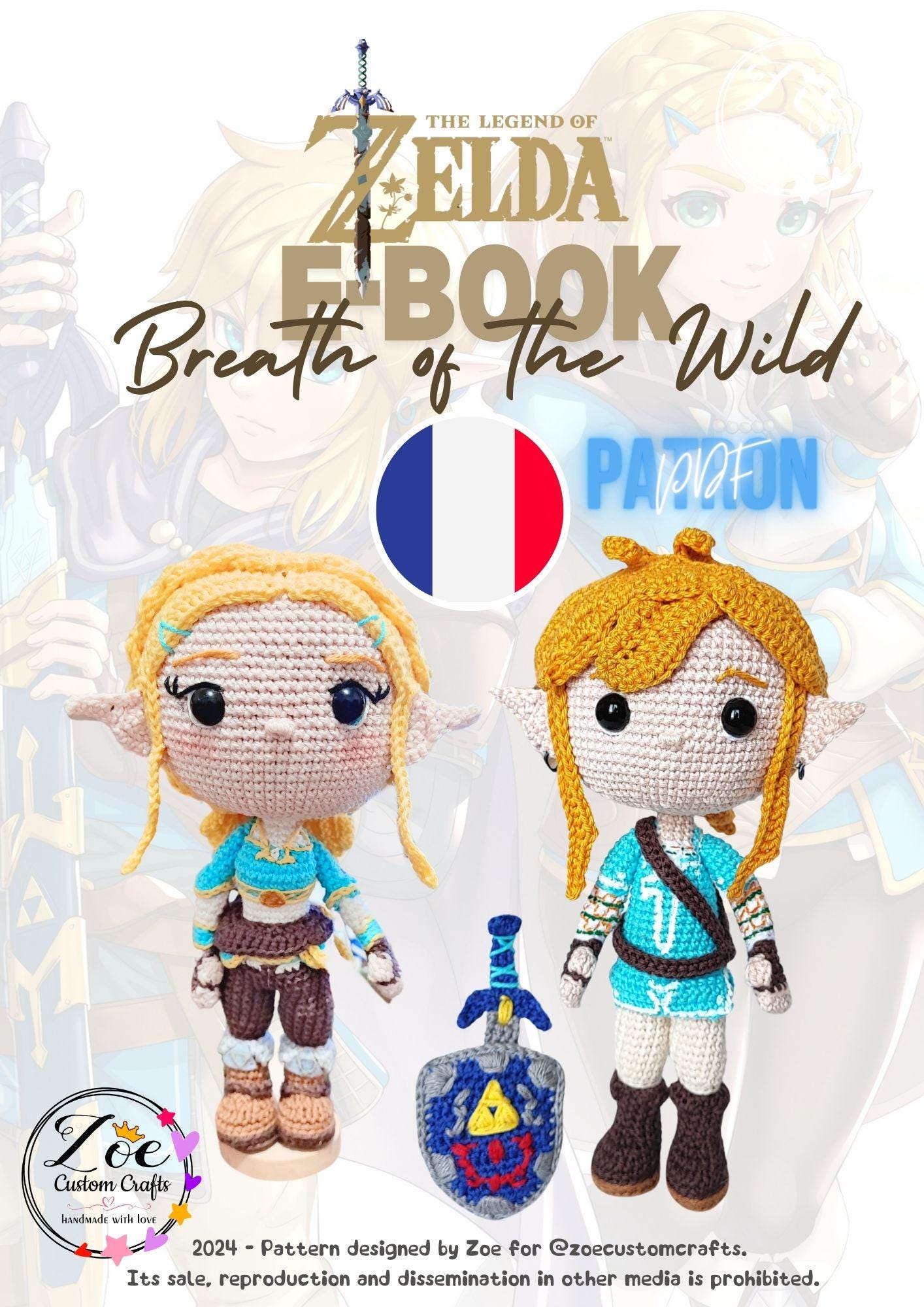 E-book Zelda Et Link, Legend of Zelda Breath of the Wild PATTERN