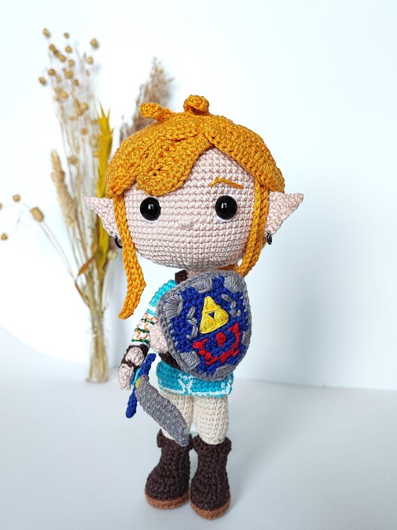Link, Legend of Zelda Version Botw SPANISH PATTERN AMIGURUMI - Etsy