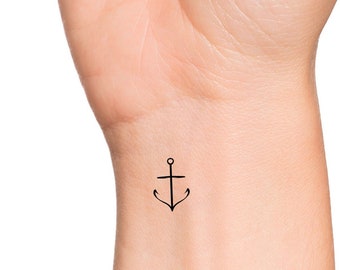 Small Anchor Temporary Tattoo - Etsy Singapore Small Anchor Temporary Tattoo - Etsy Singapore