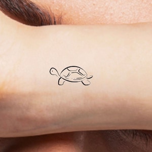 Turtle Temporary Tattoo