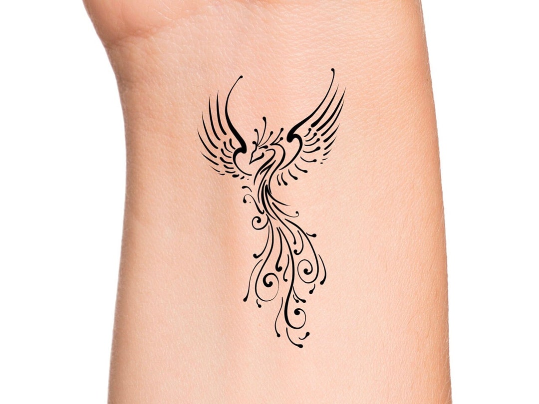 Top 194+ simple phoenix tattoo