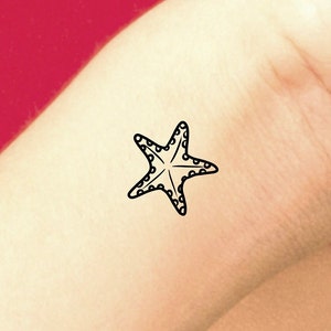Starfish Temporary Tattoo