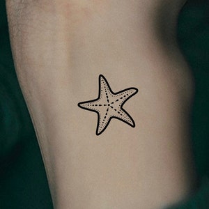 Starfish Temporary Tattoo