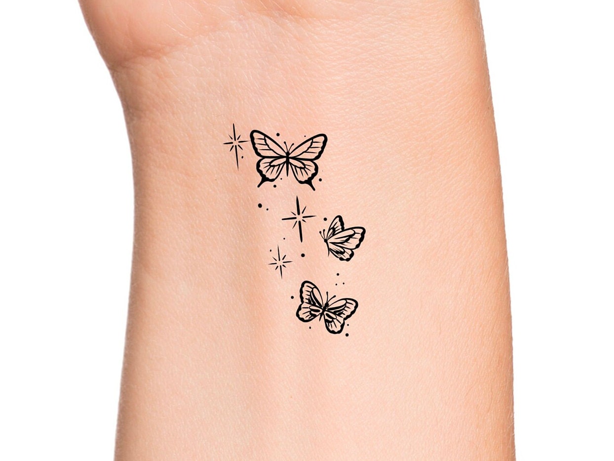 Best Friend Butterfly Tattoos That Match