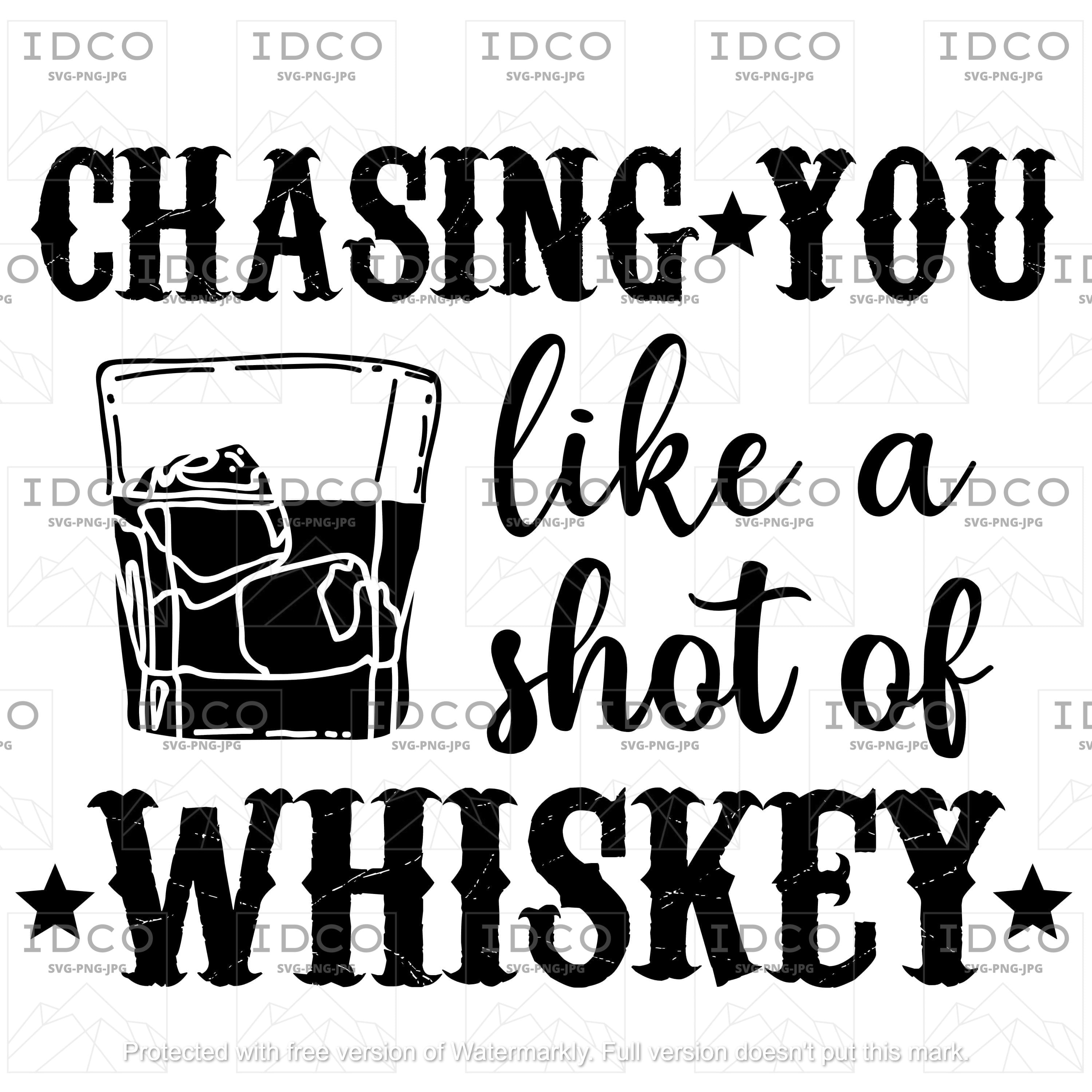 Shot of Whiskey SVG/PNG/JPG File Etsy