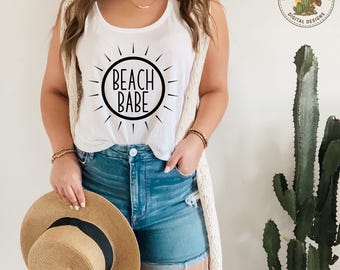 Beach Babe - SVG/PNG/JPG File