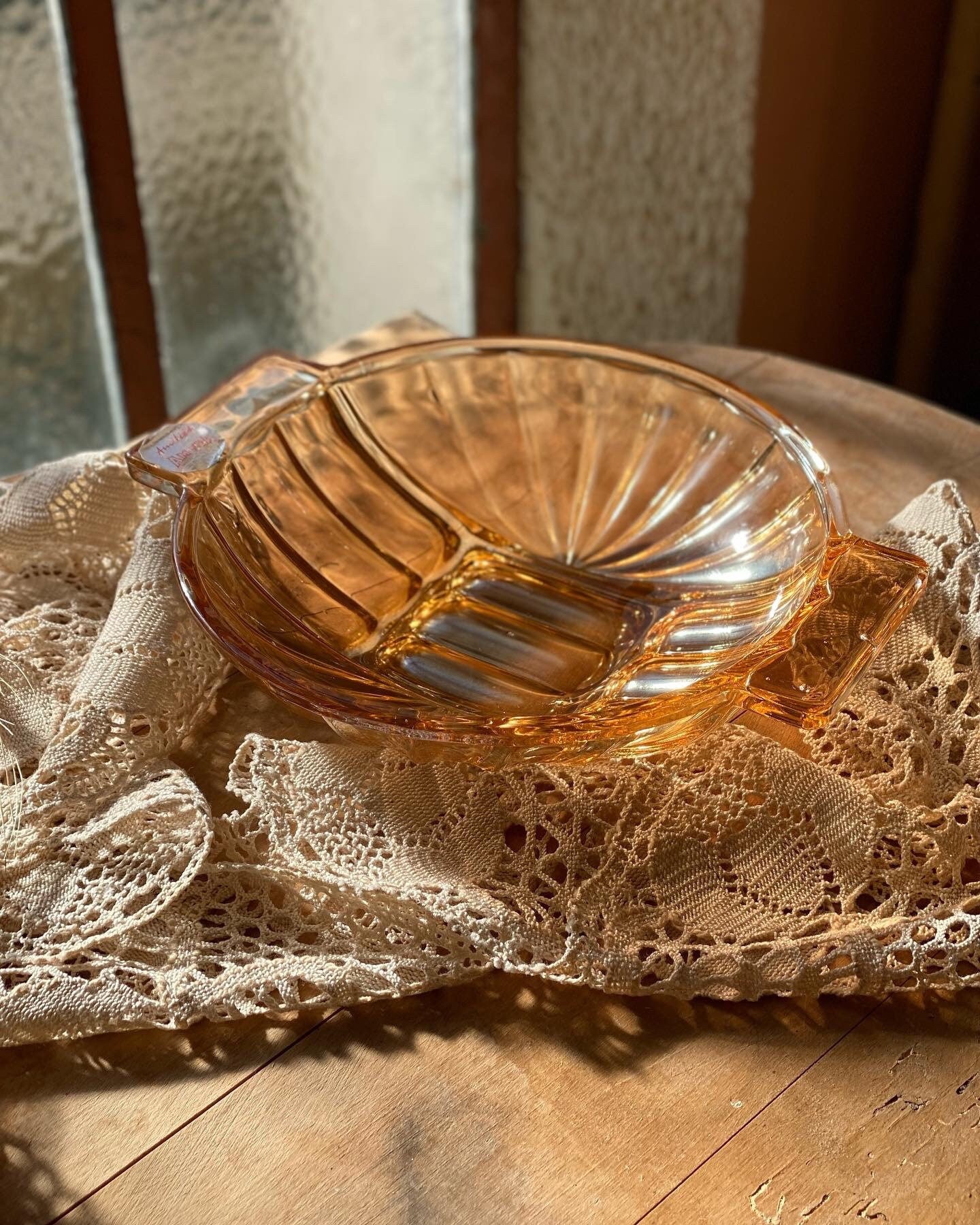 Corbeille à Fruits/Plat de Service ou Saladier Vintage Amitiés Amora