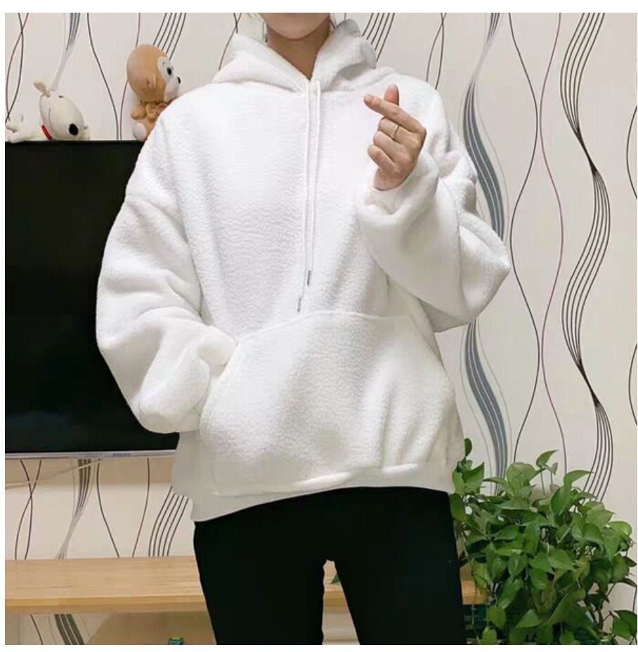Fluffy Hoodie - Etsy