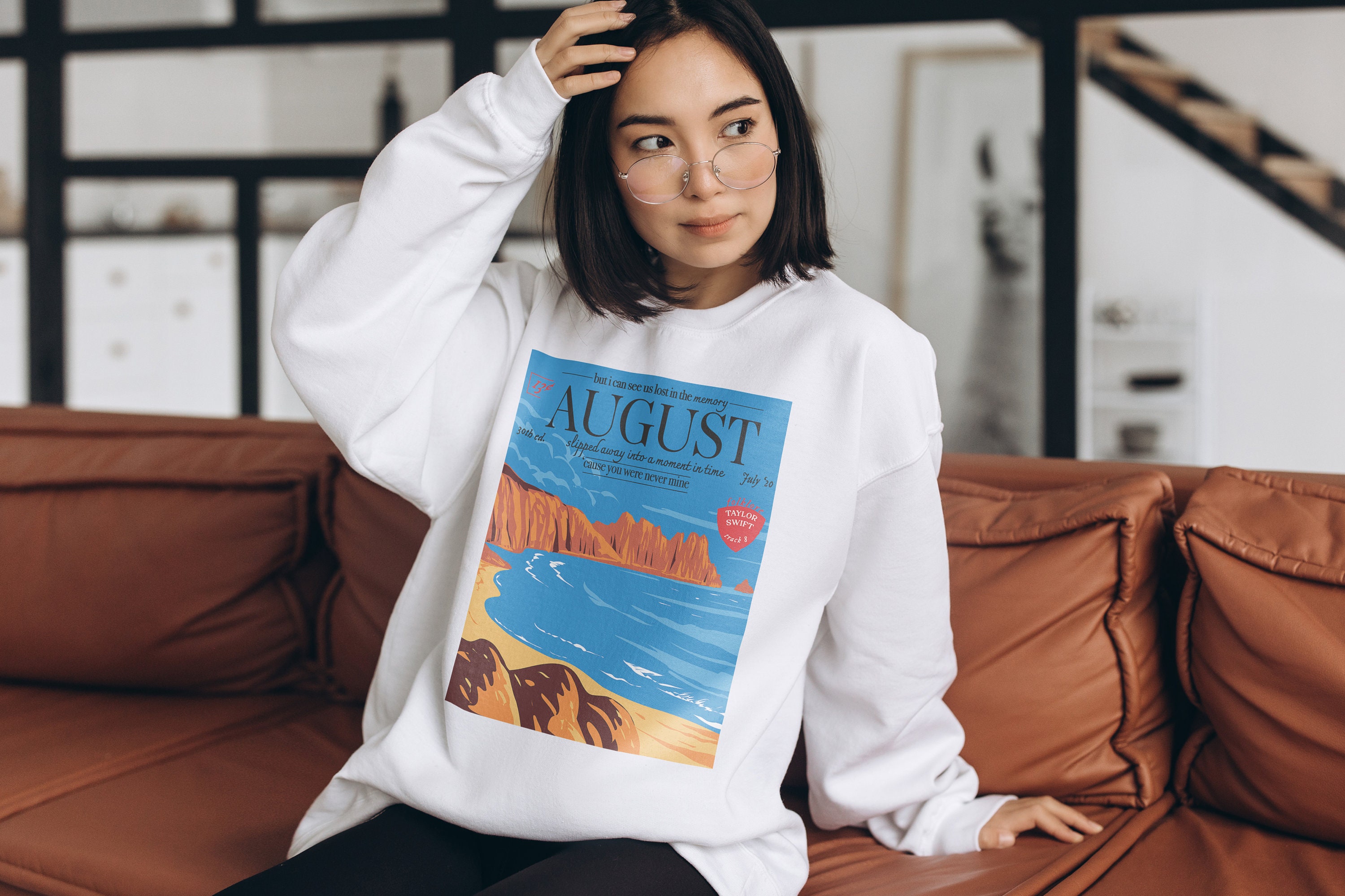 August silk sweater sale