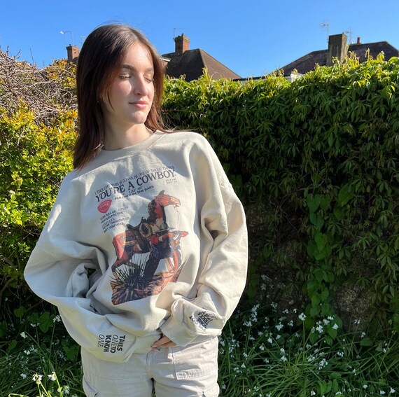 Vintage western sweatshirt best sale