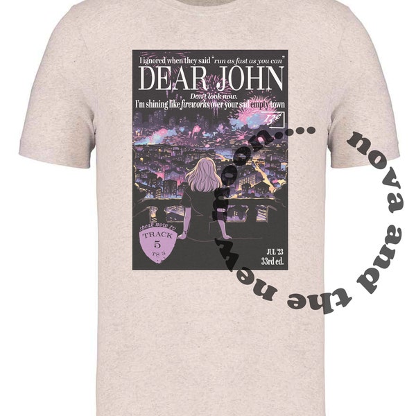 Dear John unisex t-shirt | TS speak now Taylors version vintage magazine t-shirt