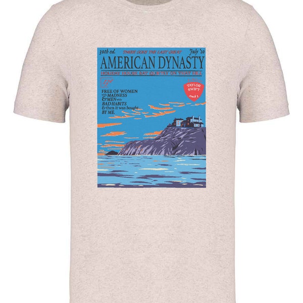 The last great American unisex t-shirt | TS folklore holiday house vintage magazine t-shirt