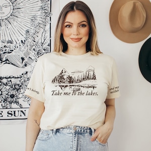 The lakes unisex  t-shirt | TS folklore windermere peaks t-shirt