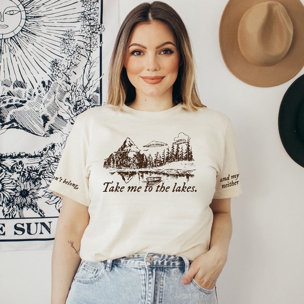 The lakes unisex  t-shirt | TS folklore windermere peaks t-shirt