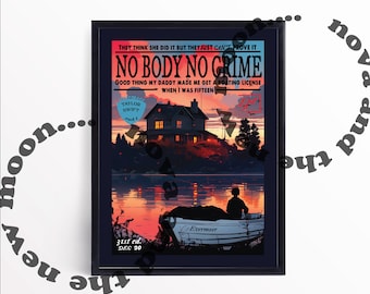 No body no crime | TS vintage magazine style print A4 / A3