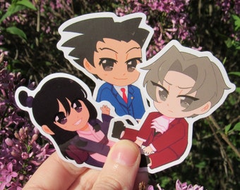 Sitting Style Lawyer Stickers