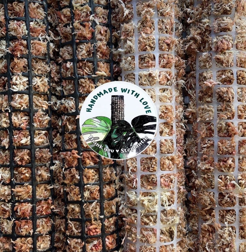 24 PVC Moss Pole Etsy