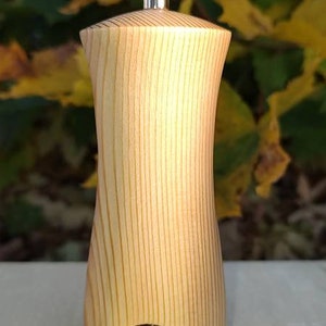 Nutmeg mill made of Siberian larch