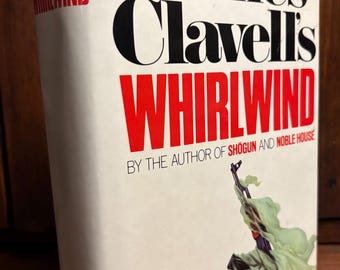 James Clavell, Whirlwind, Vintage 1986 First Edition/First Printing Hardcover