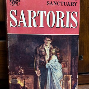 William Faulkner, Sartoris, Vintage 1961 Signet Paperback Edition