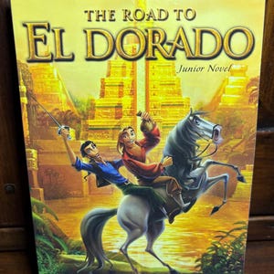 The Road to El Dorado Junior Novelization, Vintage 2000 Puffin Paperback for Dreamworks