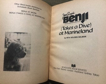 Benji Takes a Dive at Marineland