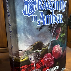 Diana Gabaldon, Dragonfly in Amber, Outlander #2, Vintage 1992 4th Printing Hardcover