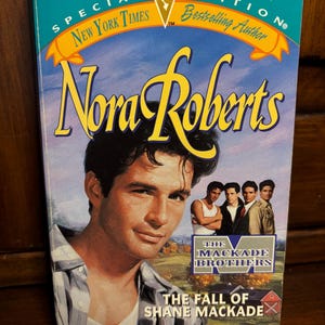 Nora Roberts, The Fall of Shane Mackade, Vintage 1996 Silhouette Special Edition Romance Paperback