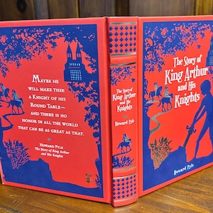 The Story of King Arthur and His Knights, Leather bound Barnes and Noble Edition
